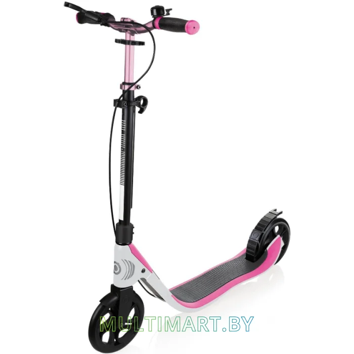 Самокат Globber One NL 205 Deluxe (белый/розовый)